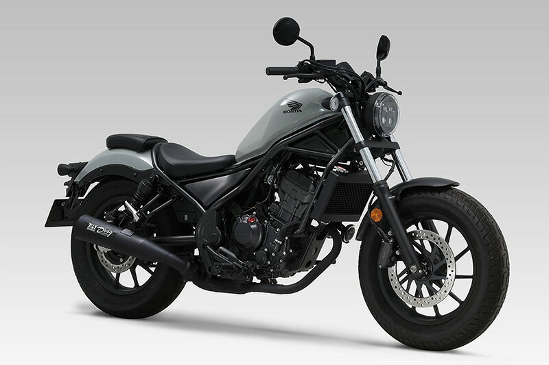 251 cc 〜400 cc  - YOSHIMURA ヨシムラ スリップオンマフラー Slip-On Dragサイクロン 政府認証 HONDA ホンダ Rebel 250（’23-’25） 110-43L-6560