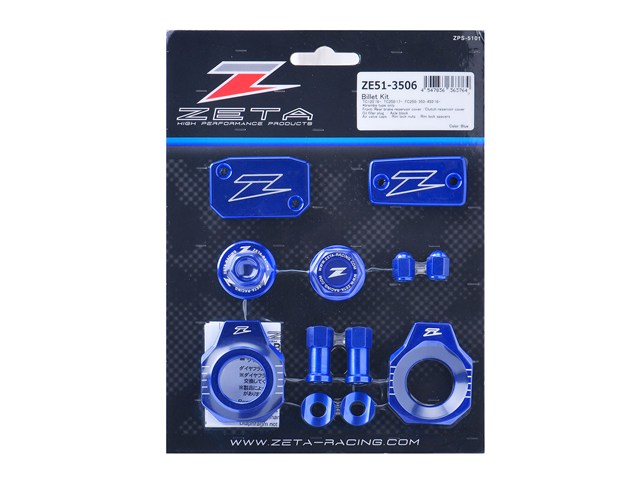 Rakuten - 在庫有り ZETA ジータ ビレットキット BLUE HQV.TC125 FC250-450 16- ZE51-3506
