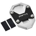 【抽選で最大100%ポイントバック】ZETA ジータ サイドスタンドエクステンダー BLK/SLV CRF250L/RALLY '23- G5084 (旧品番:ZE56-6070)