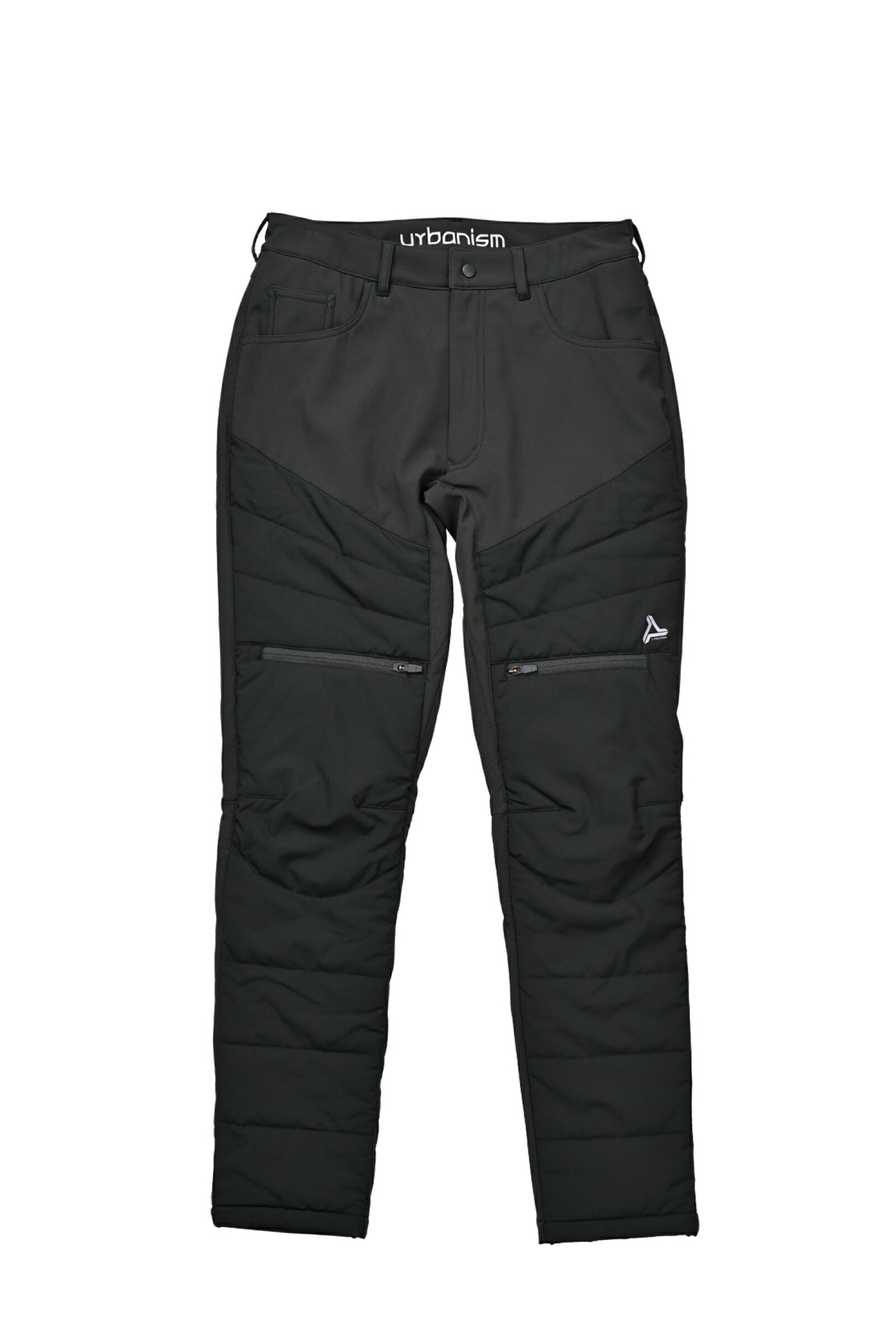 【10日限定！全品P2倍！】 urbanism アーバニズム バイク用 ストレッチキルティングパンツ ブラック 3Lサイズ UNP-134