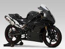 【超ポイントバック祭 13日10:00~】※要エントリー ヨシムラ バイク用 マフラー 機械曲 R-77J レーシングサイクロン カーボンエンド (SSFC)サテンフィニッシュ/カーボンエンド 車種:G310R 品番:150-630-5X30