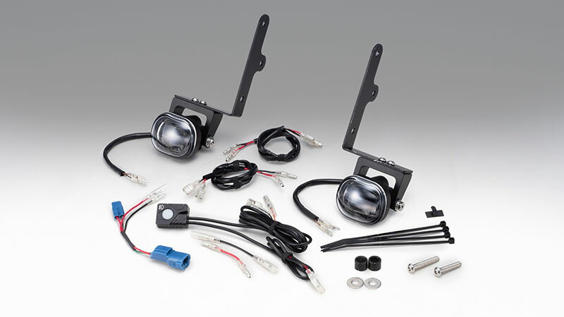キジマ KIJIMA バイク用 フォグランプキット LED CT125 ハンターカブ (JA55/JA65) 20y- 205-6158