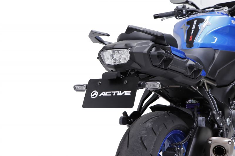 【15日限定！ポイント2倍！クーポン配布！】 ACTIVE (アクティブ) バイク用 フェンダーレスキット ブラック LED ナンバー灯付 GSX-S1000GT 22 1155047