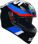 【5日限定！全品ポイント2倍！】 AGV(エージーブイ) バイクヘルメット フルフェイス K1 S VR46 SKY RACING TEAM (VR46 スカイレーシングチーム) Mサイズ (57-58cm) 18394007023-M