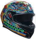 AGV(エージーブイ) バイクヘルメット フルフェイス K3 ROSSI WINTER TEST 2018 (ロッシ ウィンターテスト 2018) Sサイズ (...