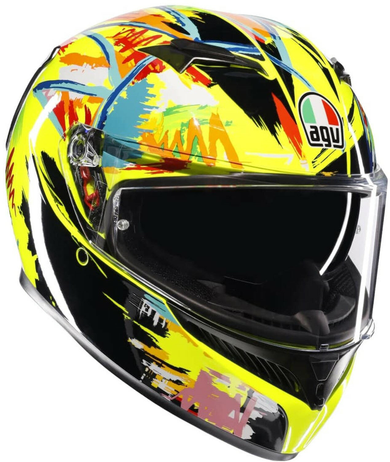  AGV(エージーブイ) バイクヘルメット フルフェイス K3 ROSSI WINTER TEST 2019 (ロッシ ウィンターテスト 2019) Lサイズ (59-60cm) 18381007003-L