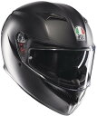 AGV(エージーブイ) バイクヘルメット フルフェイス K3 MATT BLACK (マットブラック) Sサイズ (55-56cm) 18381007004-S
