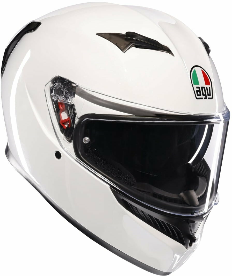 【スーパーセール限定 最大ポイント5倍 特別クーポン 】 AGV エージーブイ バイクヘルメット フルフェイス K3 MONO SETA WHITE モノ セタ ホワイト Mサイズ 57-58cm 18381007014-M