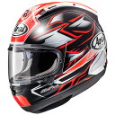 ARAI アライ フルフェイスヘルメット RX-7X RX7X (アールエックス セブンエックス) GHOST (ゴースト) レッド Mサイズ 57-58cm