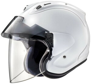 ARAI アライ ジェットヘルメット VZ-RAM PLUS (ブイゼット ラム プラス) グラスホワイト Lサイズ 59-60cm