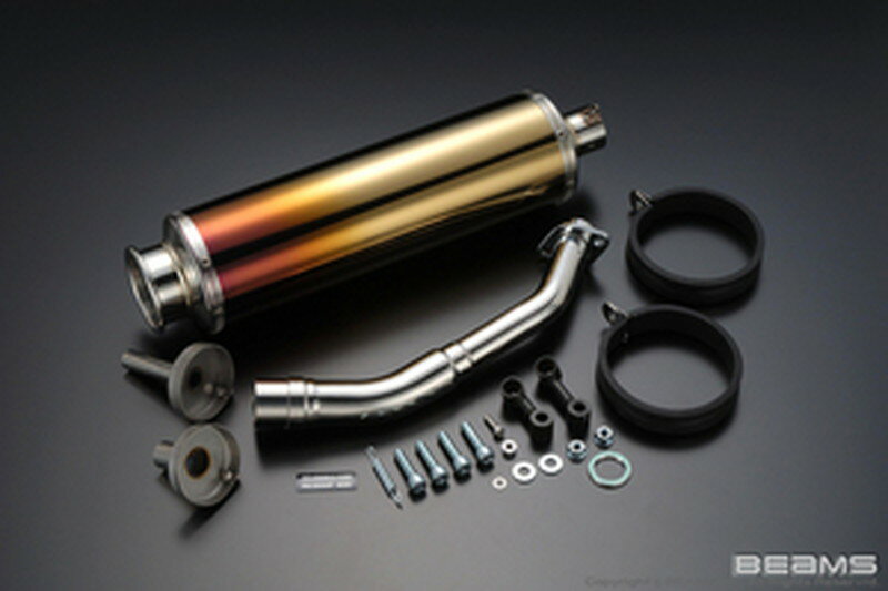 ビームス BEAMS バイク用 マフラー PS250 / BA - MF09 フルエキ フルエキゾースト SS 400 チタン B111-18-000