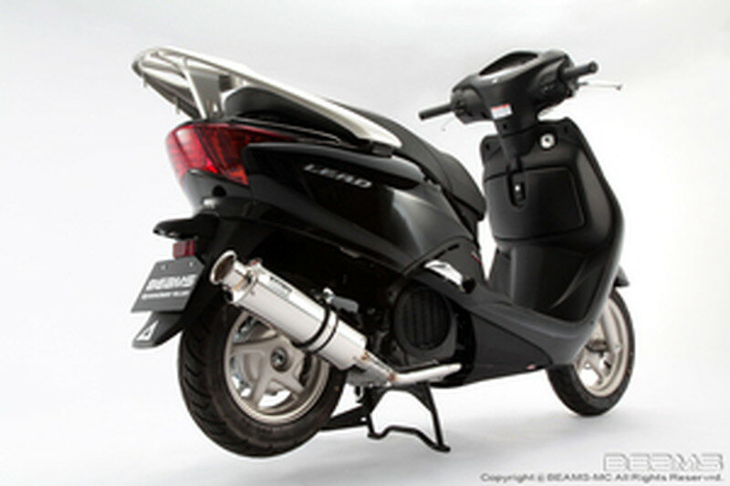 【20日限定！全品ポイント2倍！】 ビームス BEAMS バイク用 マフラー リード110FI 前期モデル EBJ - JF19 フルエキ フルエキゾースト SS 300 ソニック B131-07-000