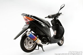 【25日限定！クーポン配布！】 ビームス BEAMS バイク用 マフラー ADDRESS V50 FI 2008~ JBH - CA44A フルエキ フルエキゾースト SS 300 チタン B315-09-000