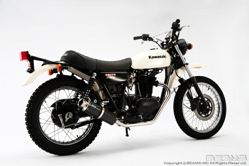 【20日は全品ポイント2倍！】 ビームス BEAMS バイク用 マフラー 250TR BA - BJ250F フルエキ フルエキゾースト SS 300 カーボン B402-08-000