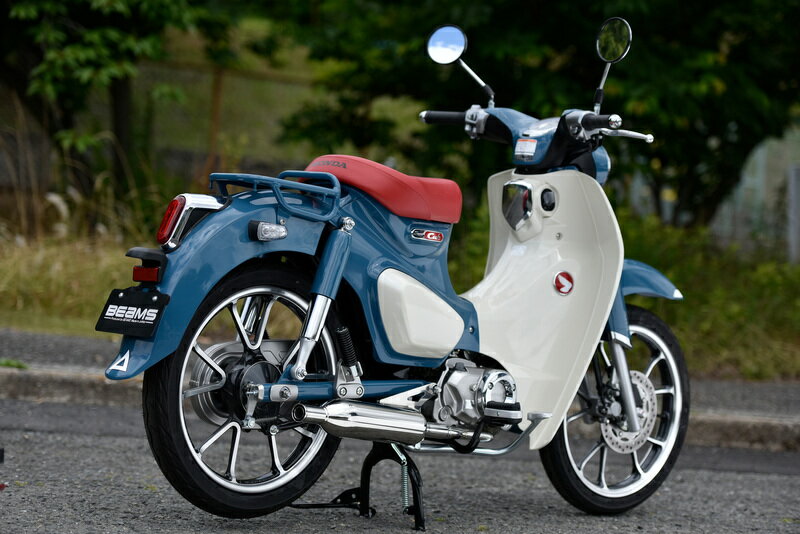 ビームス BEAMS バイク用 フルエキゾーストマフラー パワークラシック キャブトン 政府認証 スーパーカブC125 8BJ-JA71 G1021-69-000