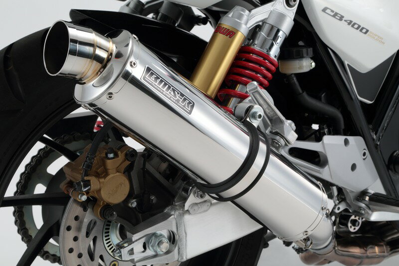 【20日は全品ポイント2倍！】 ビームス BEAMS バイク用 マフラー CB400SF VTEC REVO 039 07~ 039 17 EBL-NC42 R-EVO スリップオン ステンレスサイレンサー 政府認証 22年騒音規制対応 G106-53-P6J