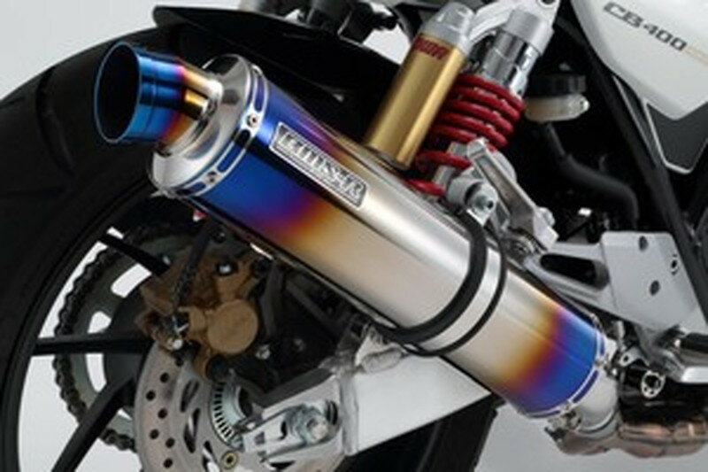 【20日は全品ポイント2倍！】 ビームス BEAMS バイク用 CB400SF VTEC REVO 039 07~ 039 17 EBL-NC42 R-EVO スリップオン ヒートチタンサイレンサー 政府認証 22年騒音規制対応 G106-53-P1J