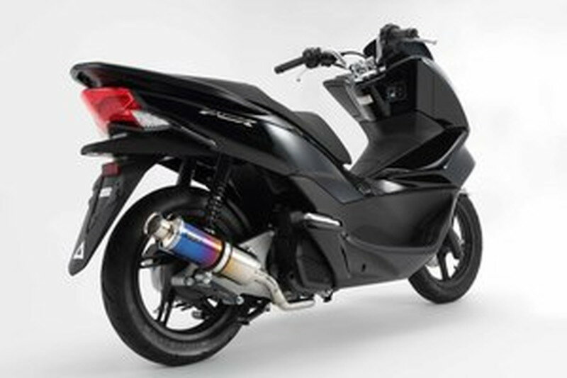 【25日限定！全品P2倍！クーポン配布！】 ビームス BEAMS バイク用 マフラー PCX150 2014~ / JBK - KF18 フルエキ フルエキゾースト SS 300 チタンSP 22年騒音規制対応 G166-09-000