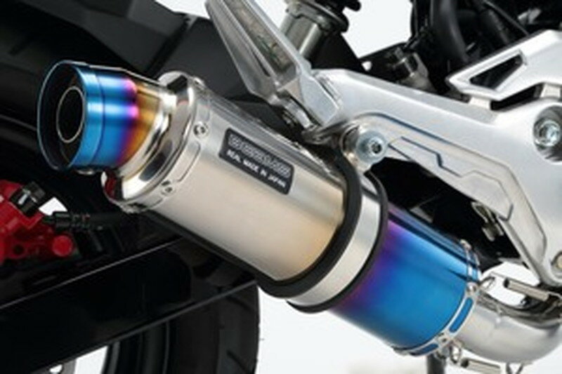 ビームス BEAMS バイク用 グロム2016 EBJ - JC61 / 2BJ - JC75 フルエキ フルエキゾースト R-EVO チタンサイレンサー 政府認証 22年騒音規制対応 G175-53-007