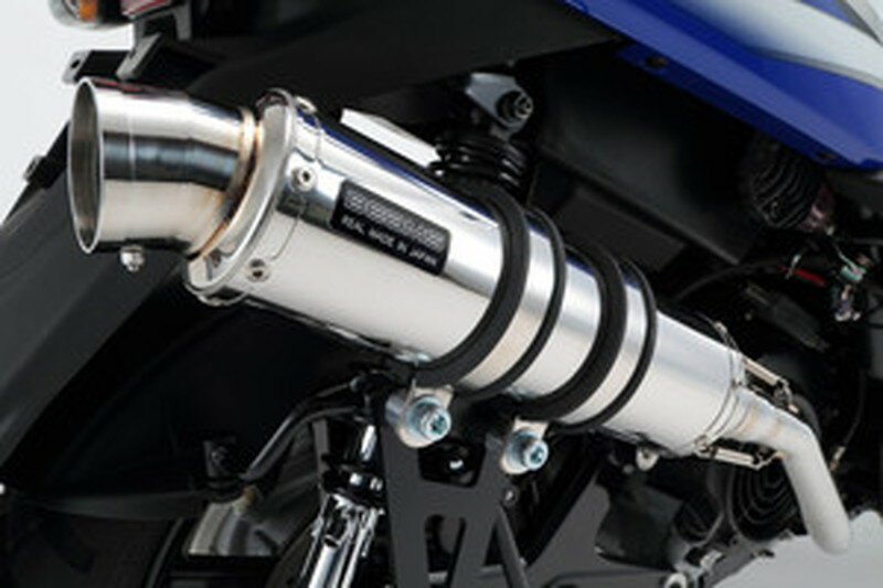  ビームス BEAMS バイク用 BW's125 2016~ EBJ - SEA6J フルエキ フルエキゾースト R-EVO ステンレスサイレンサー政府認証 22年騒音規制対応 G243-53-008