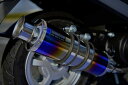 ビームス BEAMS バイク用 マフラー ADDRESS125 2017~ 2BJ - DT11A フルエキ フルエキゾースト SS 300 ヒートチタン SP 政府認証 22年騒音規制対応 G338-06-000