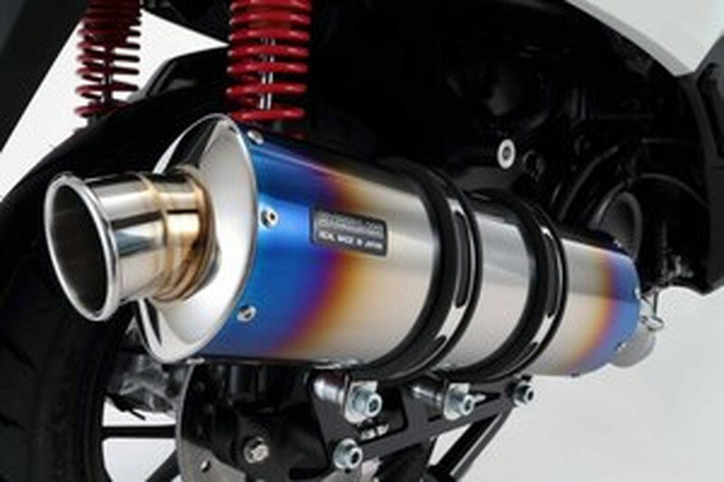 【25日限定！クーポン配布！】 ビームス BEAMS バイク用 マフラー フォルツァ / BA - MF08 フルエキ フルエキゾースト ST-OVAL チタン JMCA認定 J103-21-000
