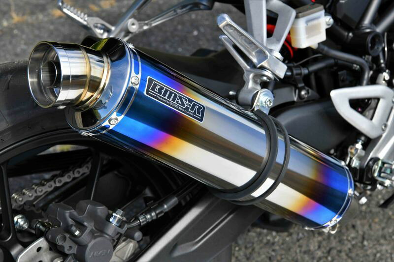 ビームス BEAMS バイク用 スリップオンマフラー R-EVO ヒートチタンサイレンサー 政府認証 JMCA CB250R 8BK-MC52 G1007-53-P1J