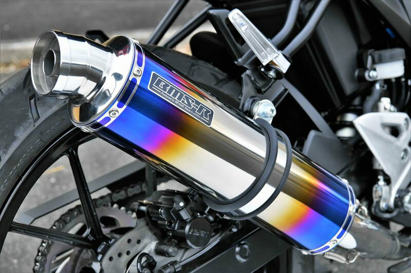 ビームス BEAMS バイク用 マフラー GSX-R125 GSX-S125 R-EVO ヒートチタン サイレンサー JMCA G340-53-S1J