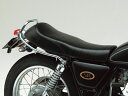 【10日限定！全品ポイント2倍！クーポン配布！】 デイトナ DAYTONA バイク用 カスタムシート COZYシート ツーリングダブルType SR400/500用 ブラック 61921