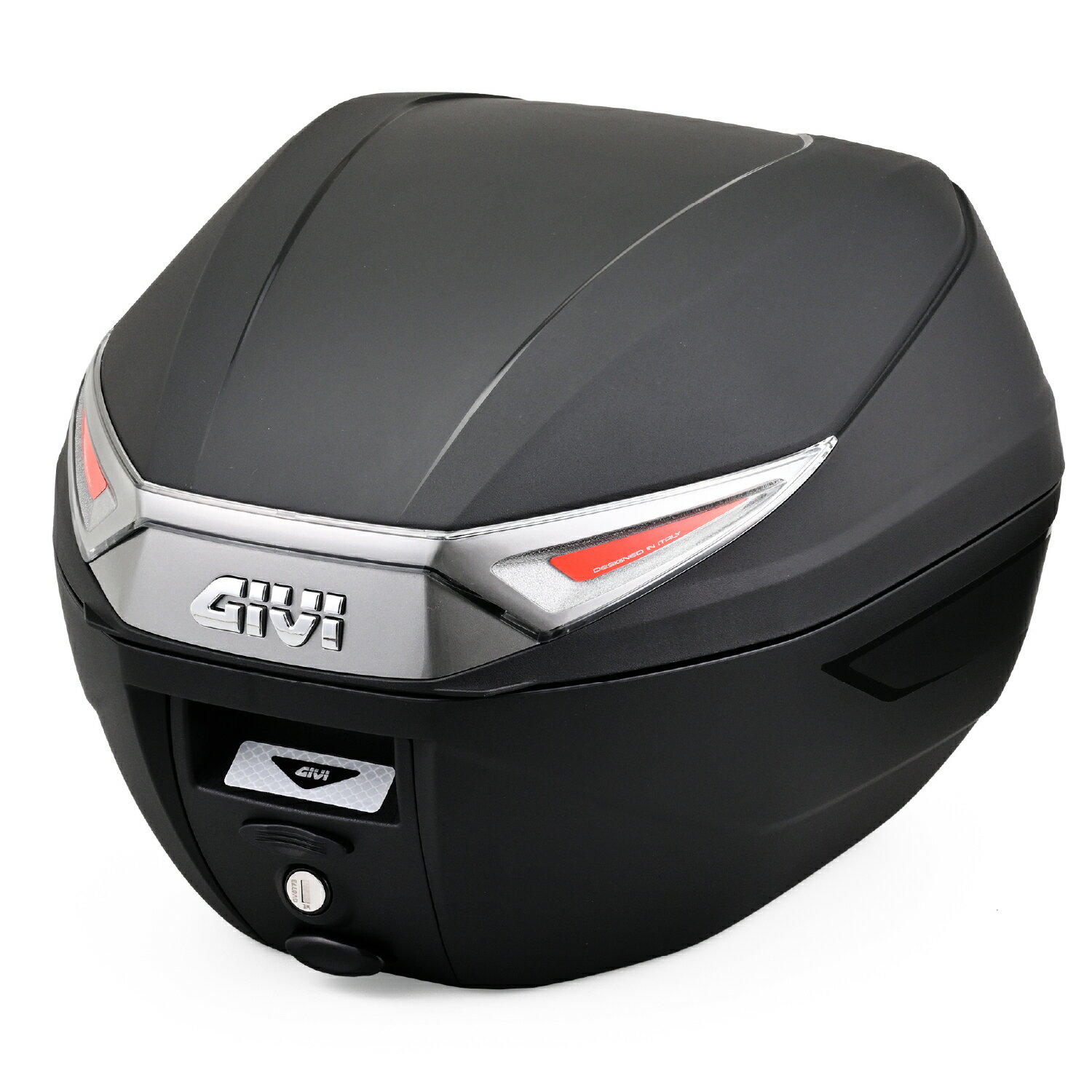 GIVI ジビ バイク用 トップケース リアボックス モノロック 30L C30NT シルバーパネル 61507
