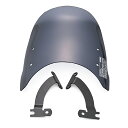 【15日限定!クーポン配布!】 デイトナ DAYTONA バイク用 スクリーン W230/メグロS1(25)専用 エアロバイザー スモーク 62239