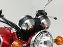 デイトナ DAYTONA バイク用 メーターパネル K0 STYLE K0 LOOKメーターカバー CB1100('10～'13)専用 メッキ調 74926