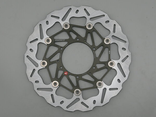 【25日限定！全品P2倍！クーポン配布！】 デイトナ DAYTONA BRAKING ブレーキング バイク用 ディスクローター WK047L 76544
