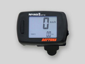 DAYTONA (デイトナ) バイク用 その他計器類 NANO デジタルスピードメーター 78596