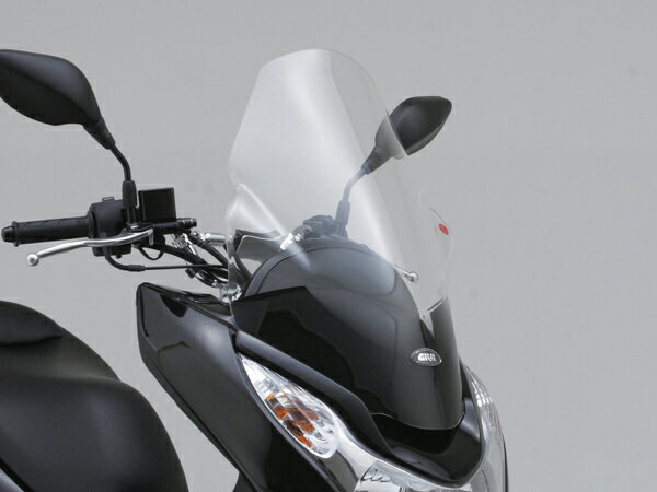 【20日は全品ポイント2倍！】 デイトナ DAYTONA バイク用 カウルスクリーン GIVI ジビ エアロダイナミックススクリーン PCX125/150用 D322ST スクーターシリーズ 93953