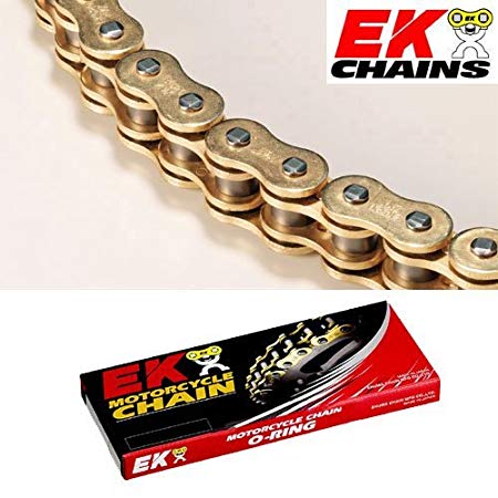 EKチェーン(江沼チェーン) バイク用 630SR-O (GP/GP) ゴールド 92リンク MLJ カシメ