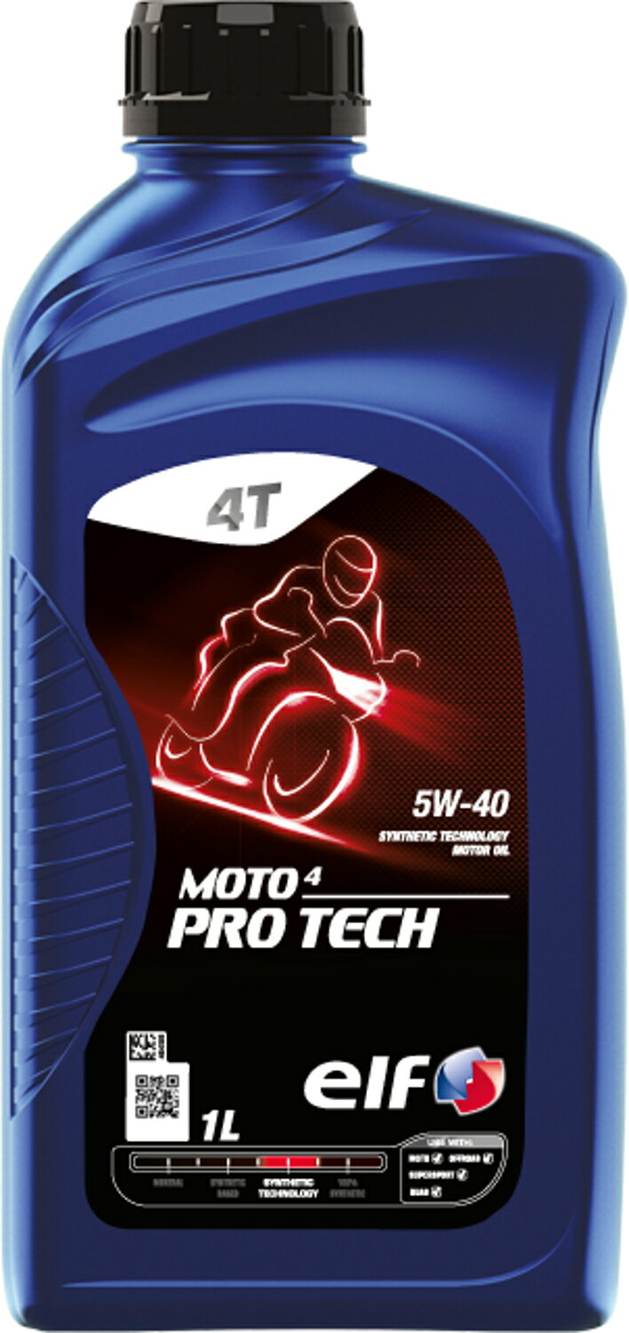 20ʥݥ2ܡ elf() Х 4st 󥸥󥪥 MOTO 4 PRO TECH ( 4 ץƥå) 5W-40 ع 1L 214004