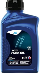 elf(エルフ) バイク用 フォークオイル MOTO FORK OIL (モト フォークオイル) 15W 高精製鉱物油 0.5L 213964