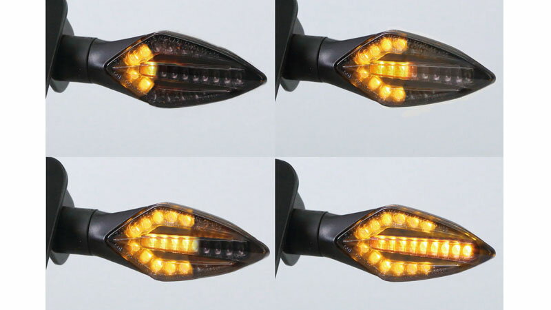 キジマ KIJIMA バイク用 ウインカーランプ TRD LEDシーケンシャル 12V3.5W 2コ 219-5181
