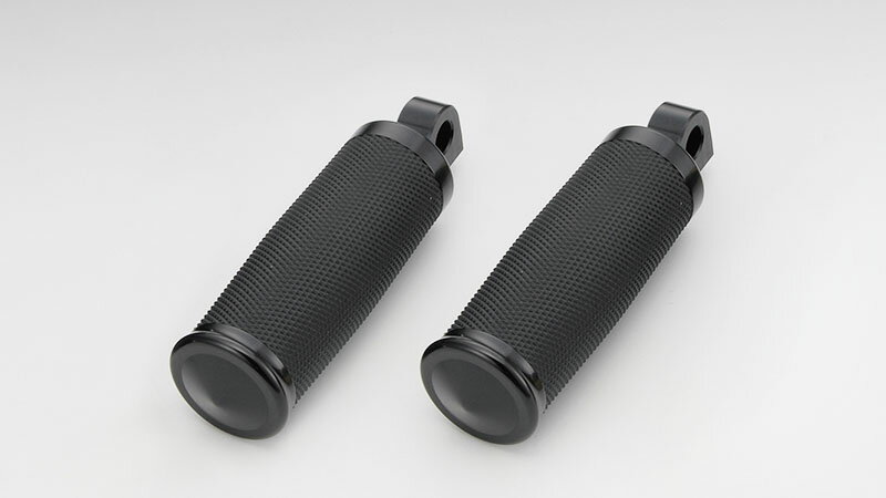 【12/1限定！数量限定クーポン配布！エントリーでP3倍！】 キジマ KIJIMA バイク用 フートペグ メトラ 艶有ブラックアルマイト アルミビレット 左右SET HD-05380