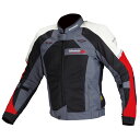 コミネ KOMINE バイク用 ジャケット Jacket JJ-002 エアストリームメッシュジャケット ブラック レッド 黒 赤 Mサイズ 00-002/BK/RD/M