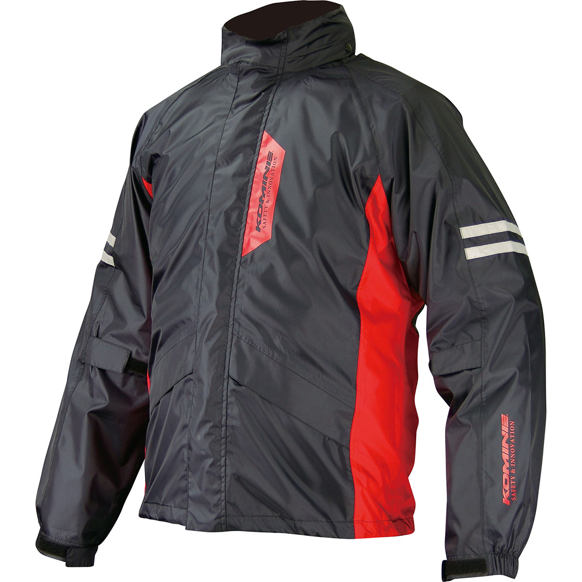  コミネ KOMINE バイク用 レインギア Rain gear RK-539 ブレスターレインウェア フィアート ブラック 黒 2XLサイズ 03-539/BK/2XL