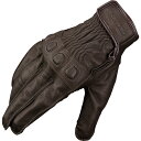 コミネ KOMINE バイク用 グローブ Gloves GK-720 ビンテージレザーグローブ ダーク ブラウン 茶 Sサイズ 04-720/BR/S