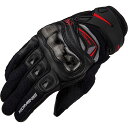 コミネ KOMINE バイク用 グローブ Gloves GK-224 カーボンプロテクトレザーメッシュグローブ ブラック 黒 XLサイズ 06-224/BK/XL