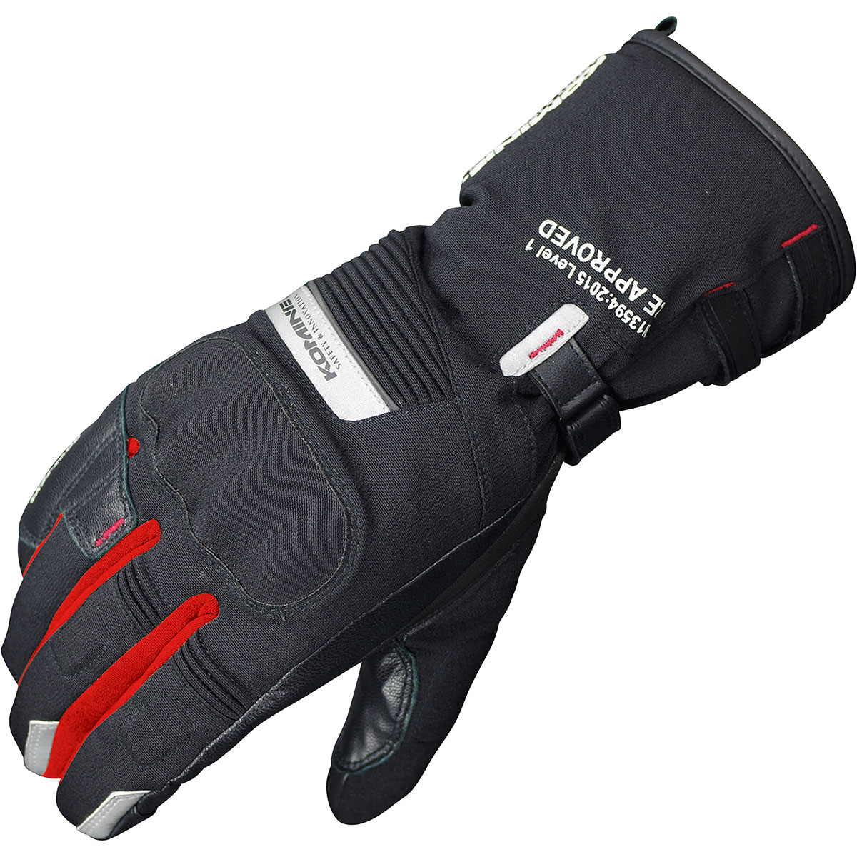 25ꡪݥۡ ߥ KOMINE Х  Gloves GK-814 GTX CEĥ顼󥿡-ƥ륤 ֥å å   M 06-814/BK/RD/M