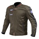 【10日限定！全品ポイント2倍！クーポン配布！】 コミネ KOMINE バイク用 ジャケット Jacket JK-014 ライディングメッシュジャケット レジェンド オリーブ 4XLサイズ 07-014/OL/4XL