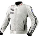 コミネ KOMINE バイク用 ジャケット Jacket JK-014 ライディングメッシュジャケット レジェンド シルバー 銀 3XLサイズ 07-014/SL/3XL