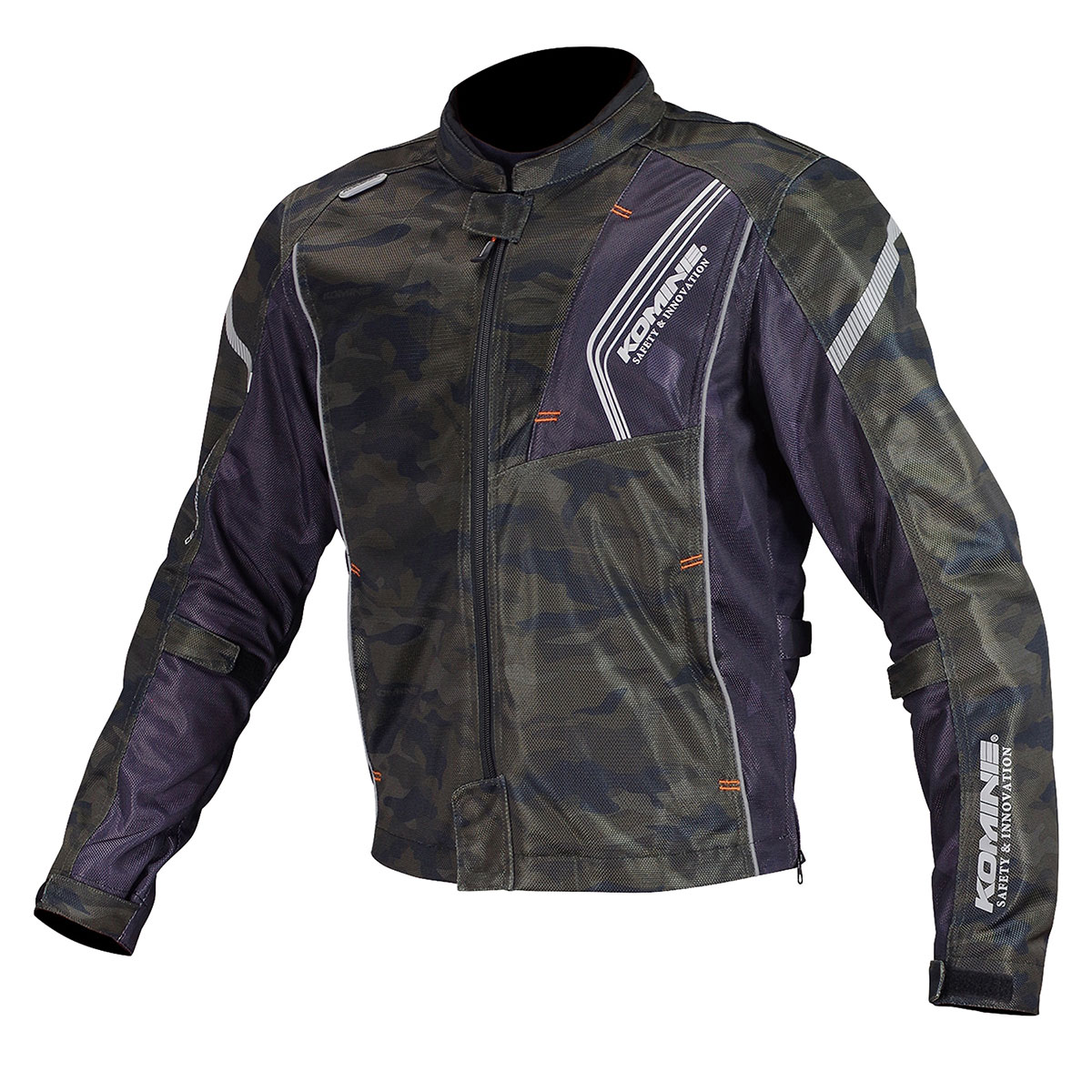 20ʥݥ2ܡ ߥ KOMINE Х 㥱å Jacket JK-128 ץƥȥեå奸㥱å  ֥å º  XL 07-128/CAMO/BK/XL