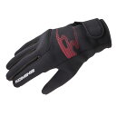 【20日限定！最大ポイント3倍！クーポン配布！】※要エントリー コミネ KOMINE バイク用 グローブ Gloves GK-240 セミレインコンダクティブグローブ ブラック XSサイズ 06-240/BK/XS