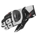 【スーパーSALE限定!特別クーポン!ポイントUP!】 コミネ KOMINE バイク用 グローブ Gloves GK-236 チタニウムスポーツグローブ ホワイト/ブラック Lサイズ 06-236/WH/BK/L
